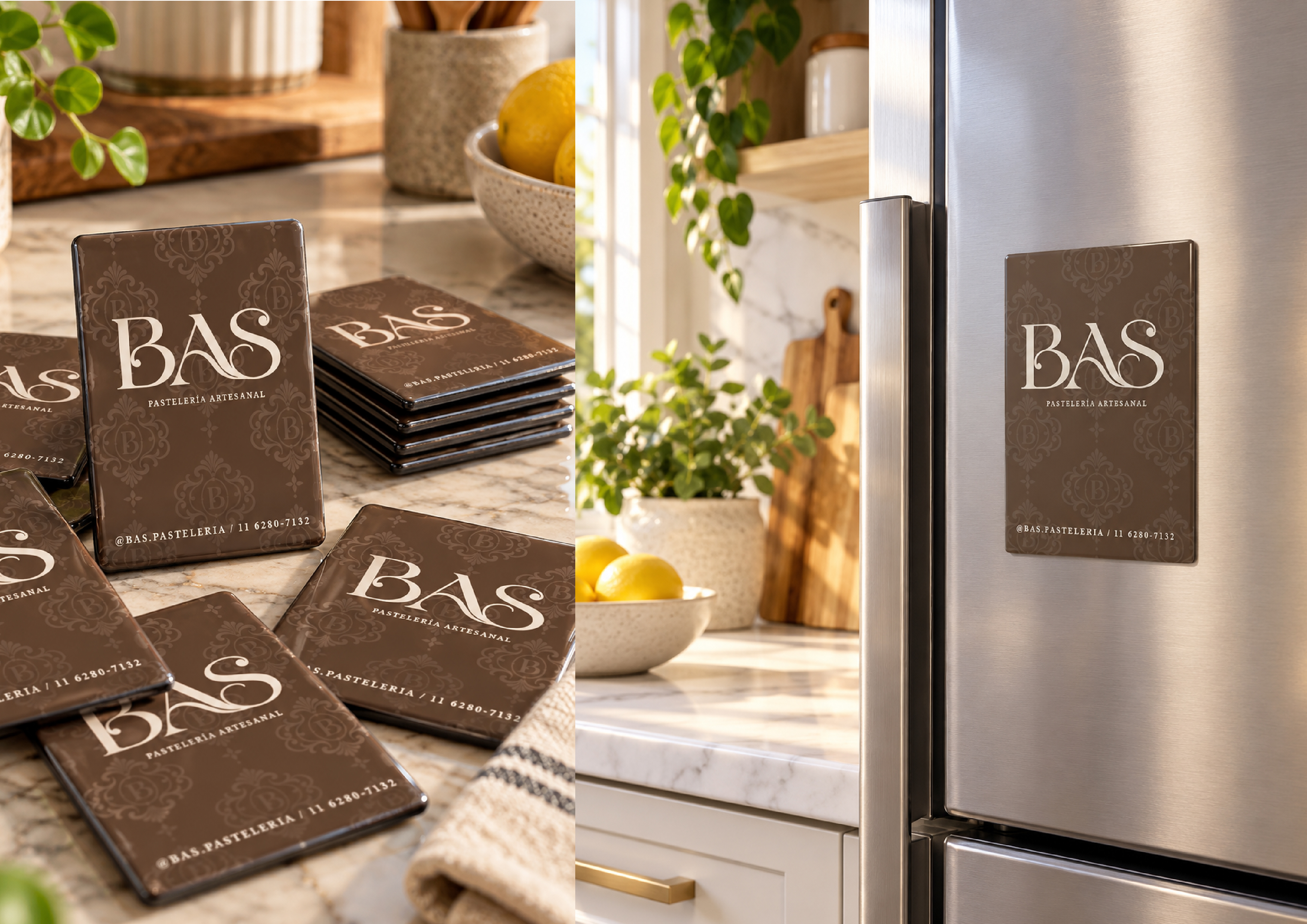 BAS Pastelería — piezas impresas